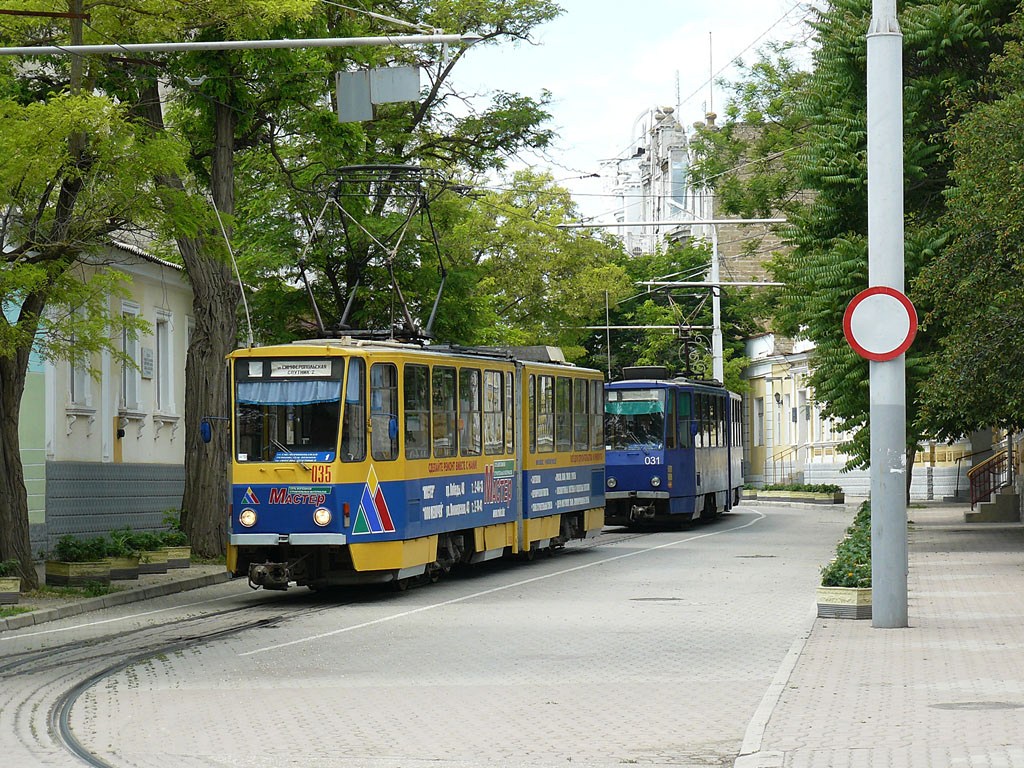 Евпатория, Tatra KT4SU № 035