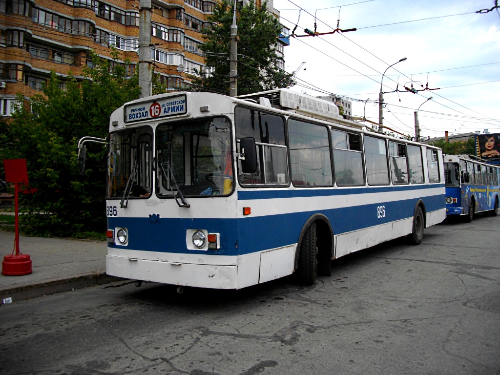 Самара, АКСМ 101А № 896; Самара — Конечные станции и кольца (троллейбус)