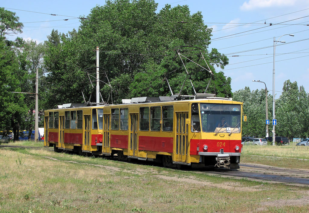 Киев, Tatra T6B5SU № 024
