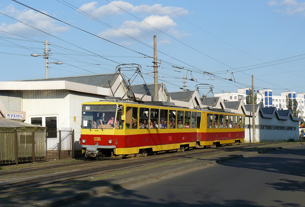 Киев, Tatra T6B5SU № 038
