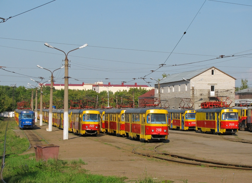 Уфа, Tatra T3SU № 2079; Уфа, Tatra T3SU № 2122; Уфа, Tatra T3SU № 2110; Уфа, Tatra T3SU № 2555