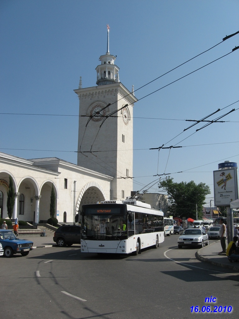 Крымский троллейбус, МАЗ-ЭТОН Т203 № 211