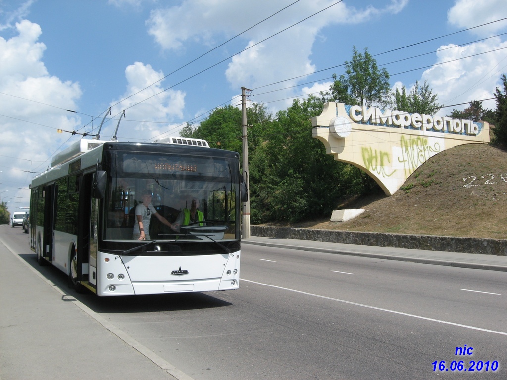 Крымский троллейбус, МАЗ-ЭТОН Т203 № 211