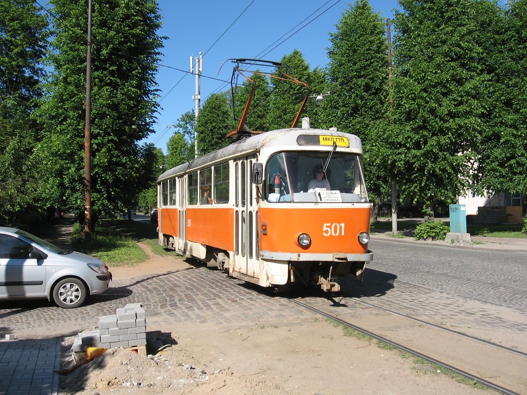 Калининград, Tatra T4D № 501