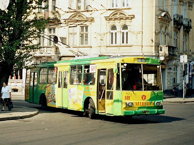Львов, Škoda 14Tr11/6 № 589