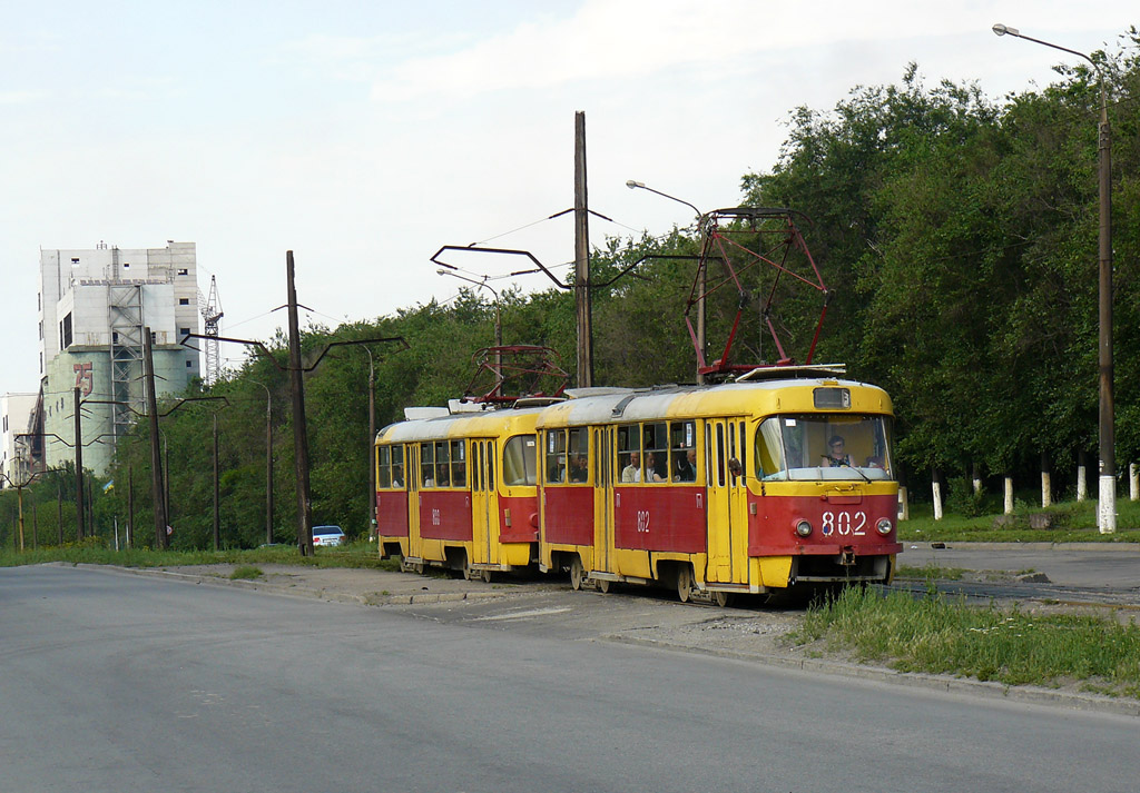 Запорожье, Tatra T3SU № 802