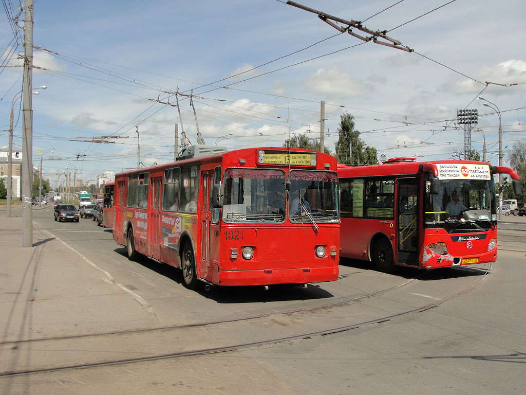 Казань, ЗиУ-682В-012 [В0А] № 1021