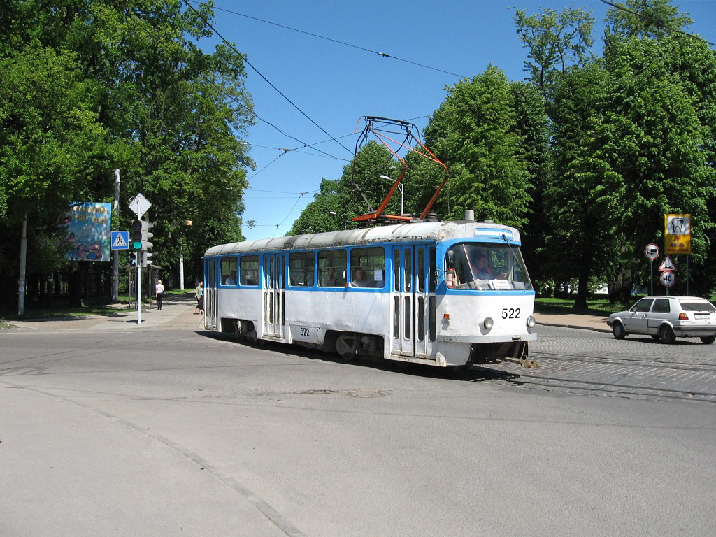Kaliningrad, Tatra T4D # 522