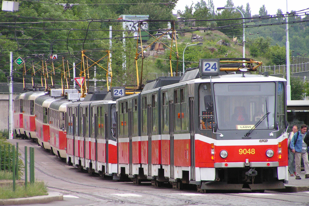 Прага, Tatra KT8D5 № 9048