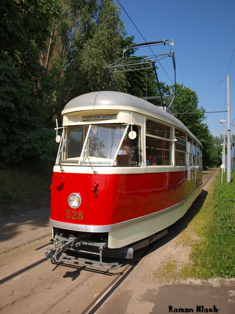 Острава, Tatra T1 № 528