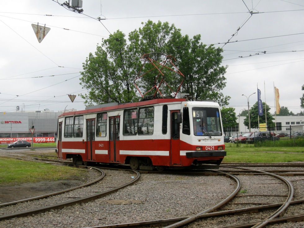 Санкт-Петербург, 71-134К (ЛМ-99К) № 0421