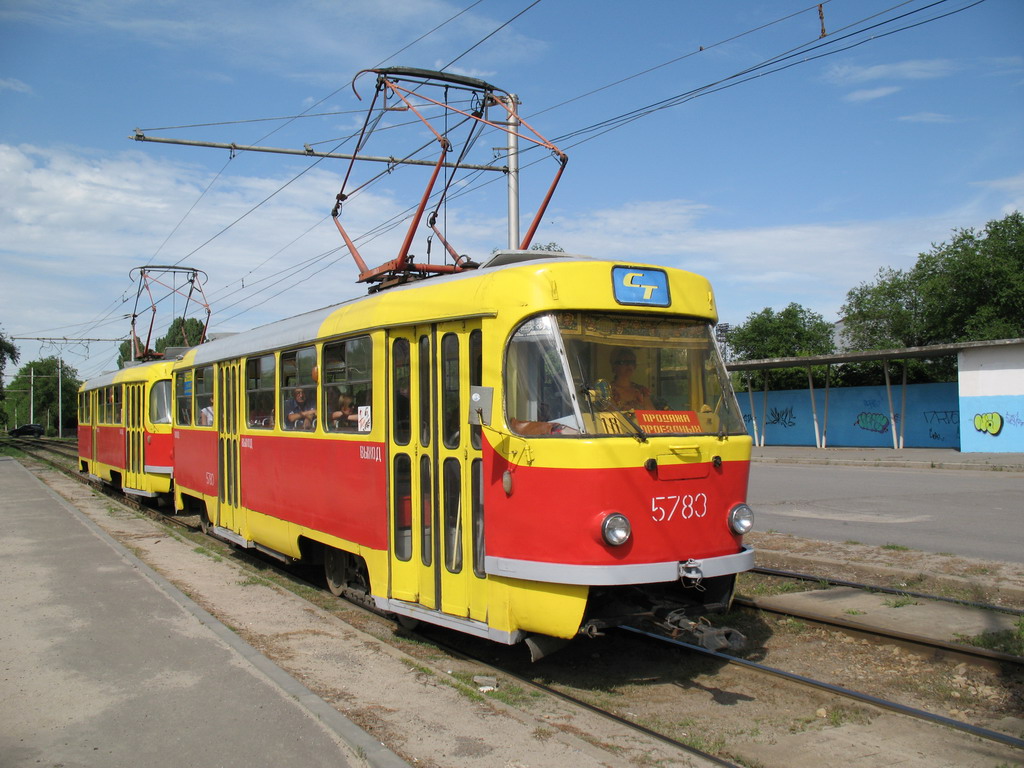 Волгоград, Tatra T3SU № 5783; Волгоград, Tatra T3SU № 5784