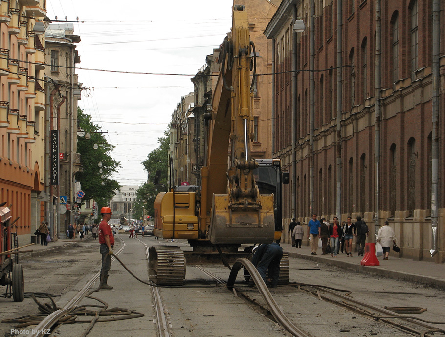 Санкт-Петербург — Демонтажи и закрытые линии