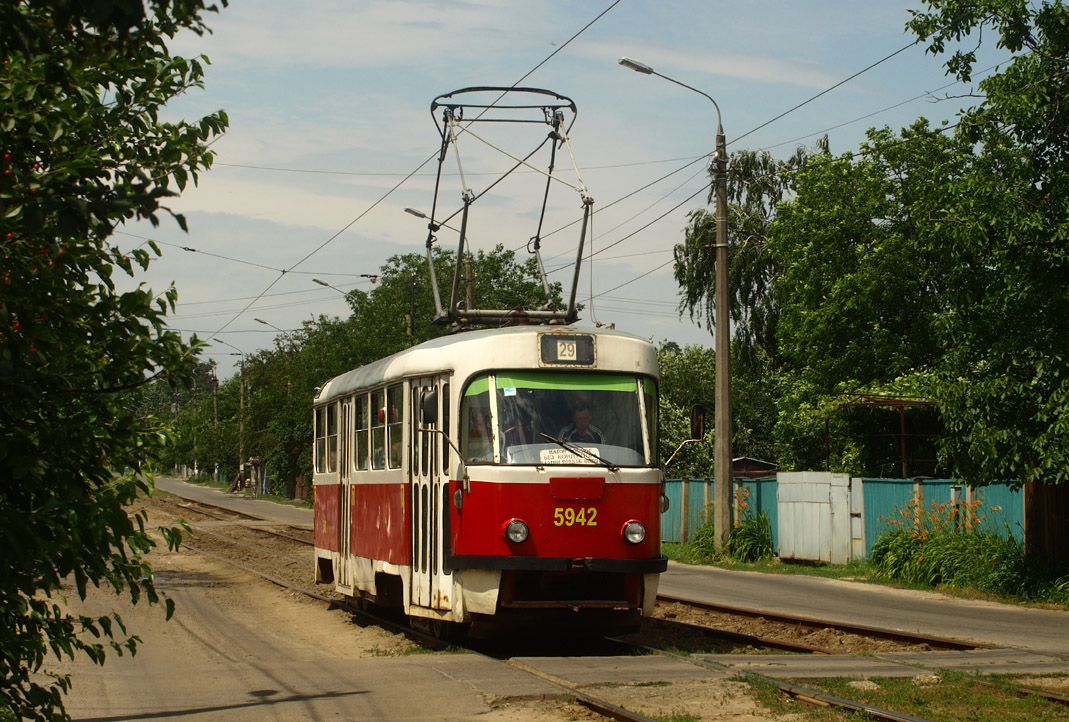 Киев, Tatra T3SU № 5942