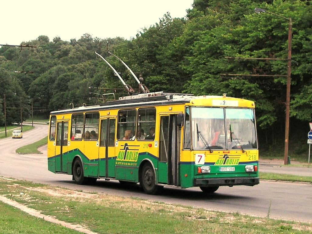 Каунас, Škoda 14Tr01 № 218