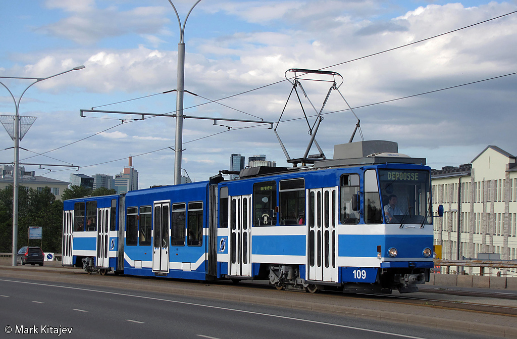 Таллин, Tatra KT6T № 109