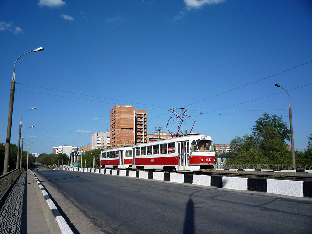 Самара, Tatra T3SU (двухдверная) № 2192