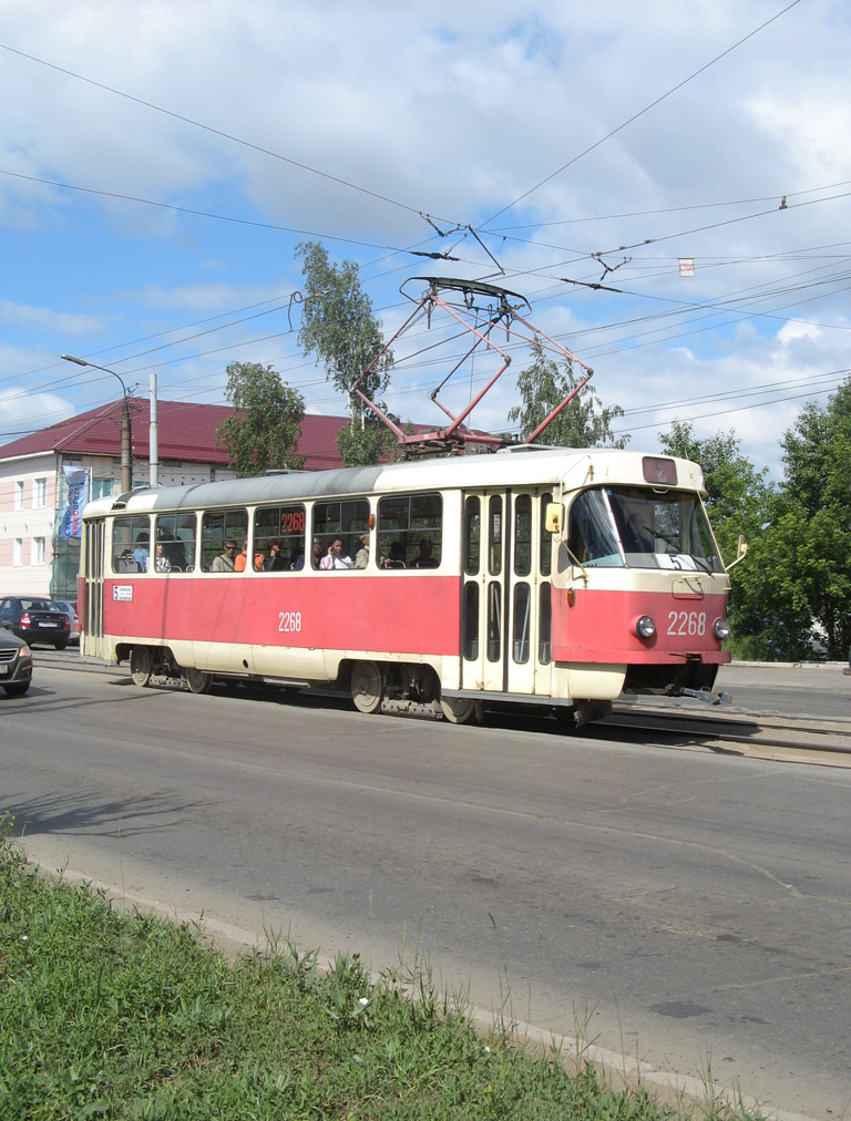 Ижевск, Tatra T3SU (двухдверная) № 2268