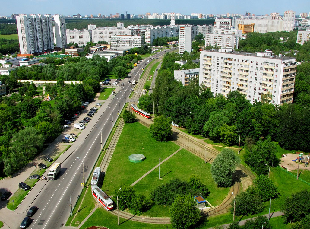 Москва — Виды с высоты; Москва — Конечные станции и кольца; Москва — Трамвайные линии: СЗАО
