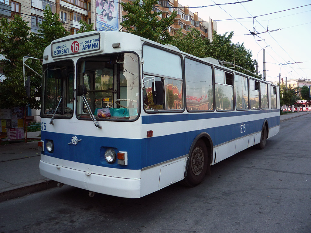 Самара, ЗиУ-682Г [Г00] № 875; Самара — Конечные станции и кольца (троллейбус)