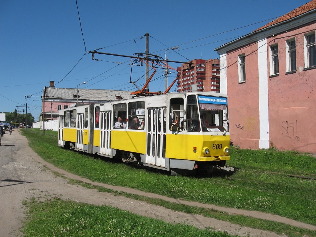 Kaliningrad, Tatra KT4D č. 609 Kaliningrad, Tatra KT4D č. 609