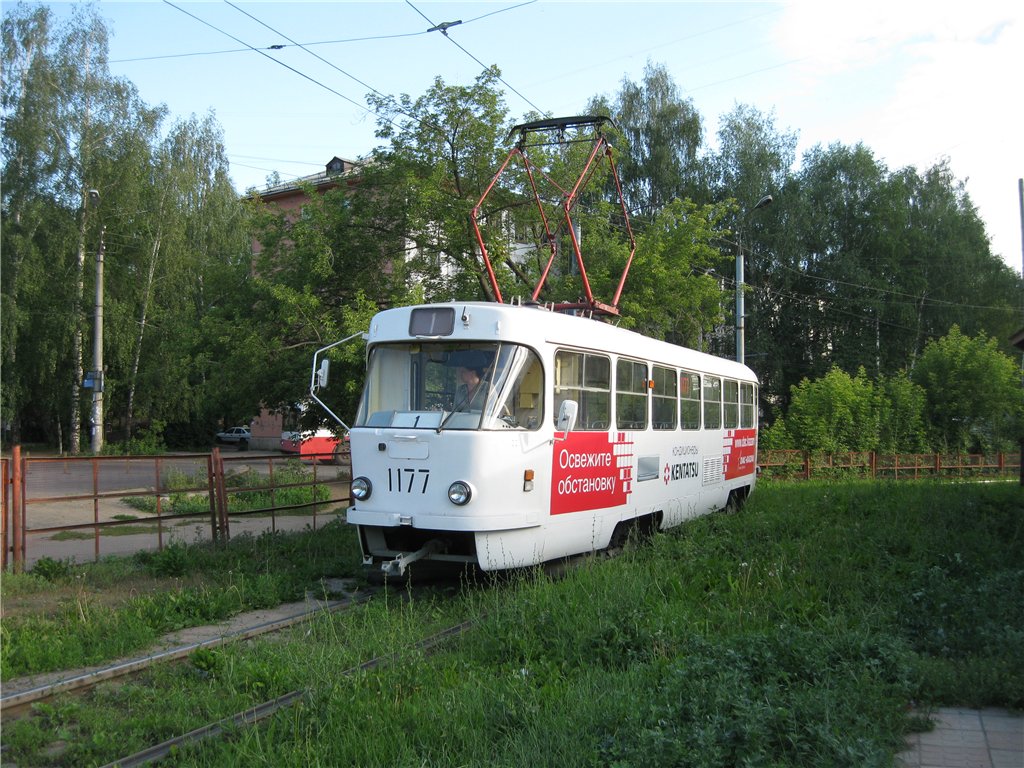 Ижевск, Tatra T3SU № 1177