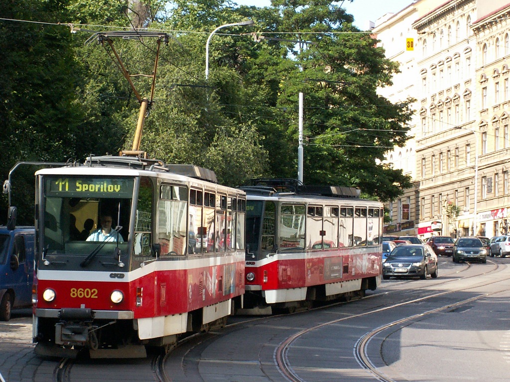 Прага, Tatra T6A5 № 8602