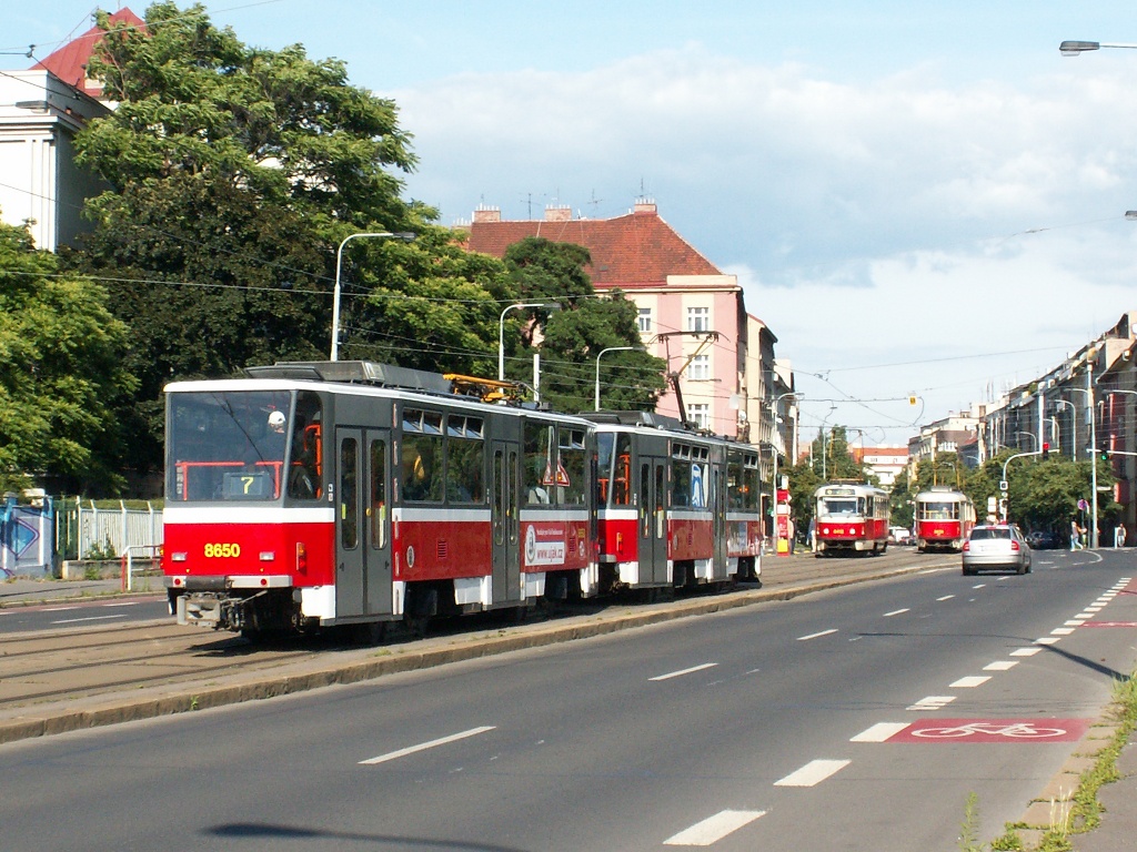 Prague, Tatra T6A5 № 8650