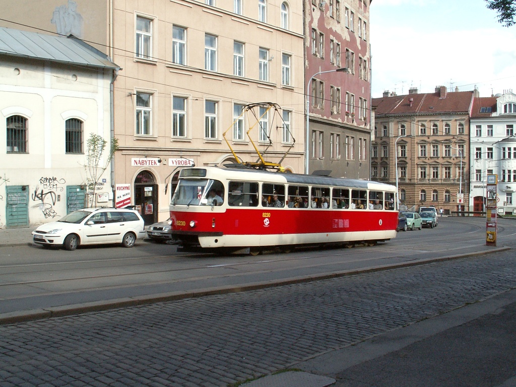 Прага, Tatra T3R.P № 8230