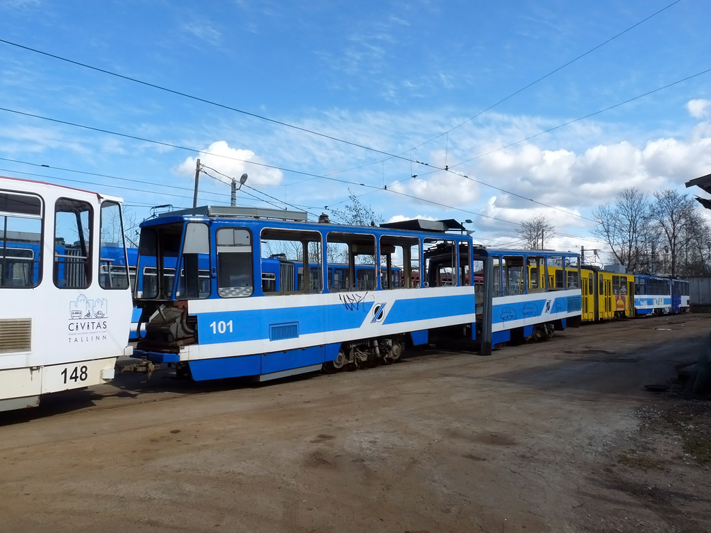 Tallinn, Tatra KT4SU № 101