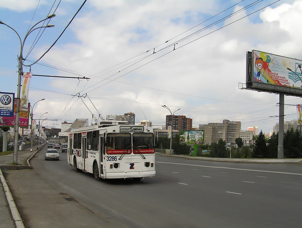 Новосибирск, ЗиУ-52642 № 3286