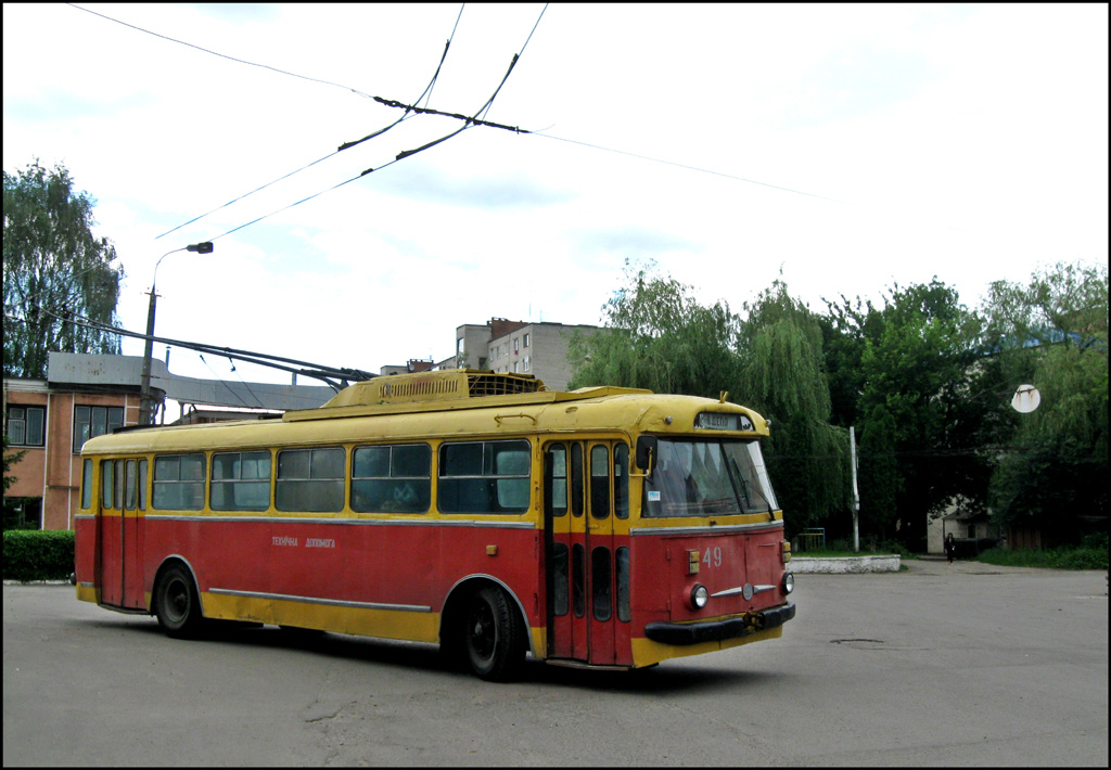 Луцк, Škoda 9Tr19 № 49