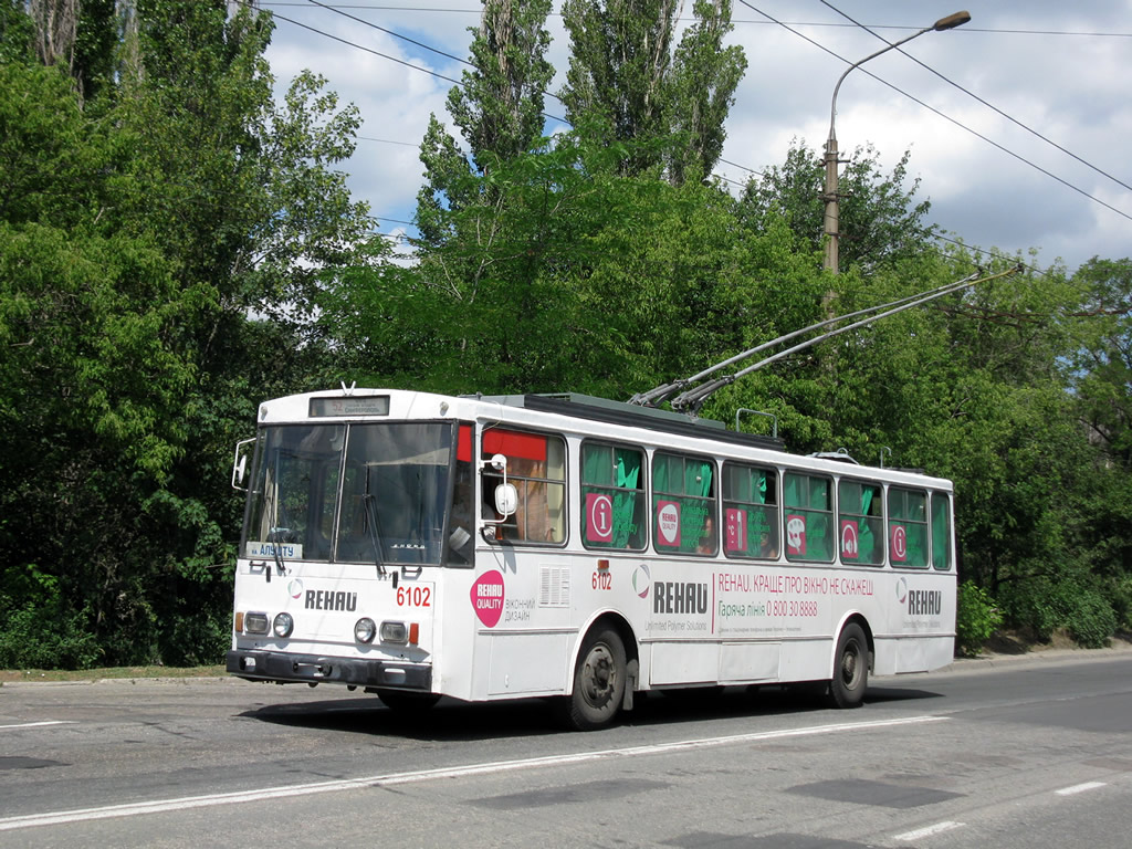 Крымский троллейбус, Škoda 14Tr89/6 № 6102