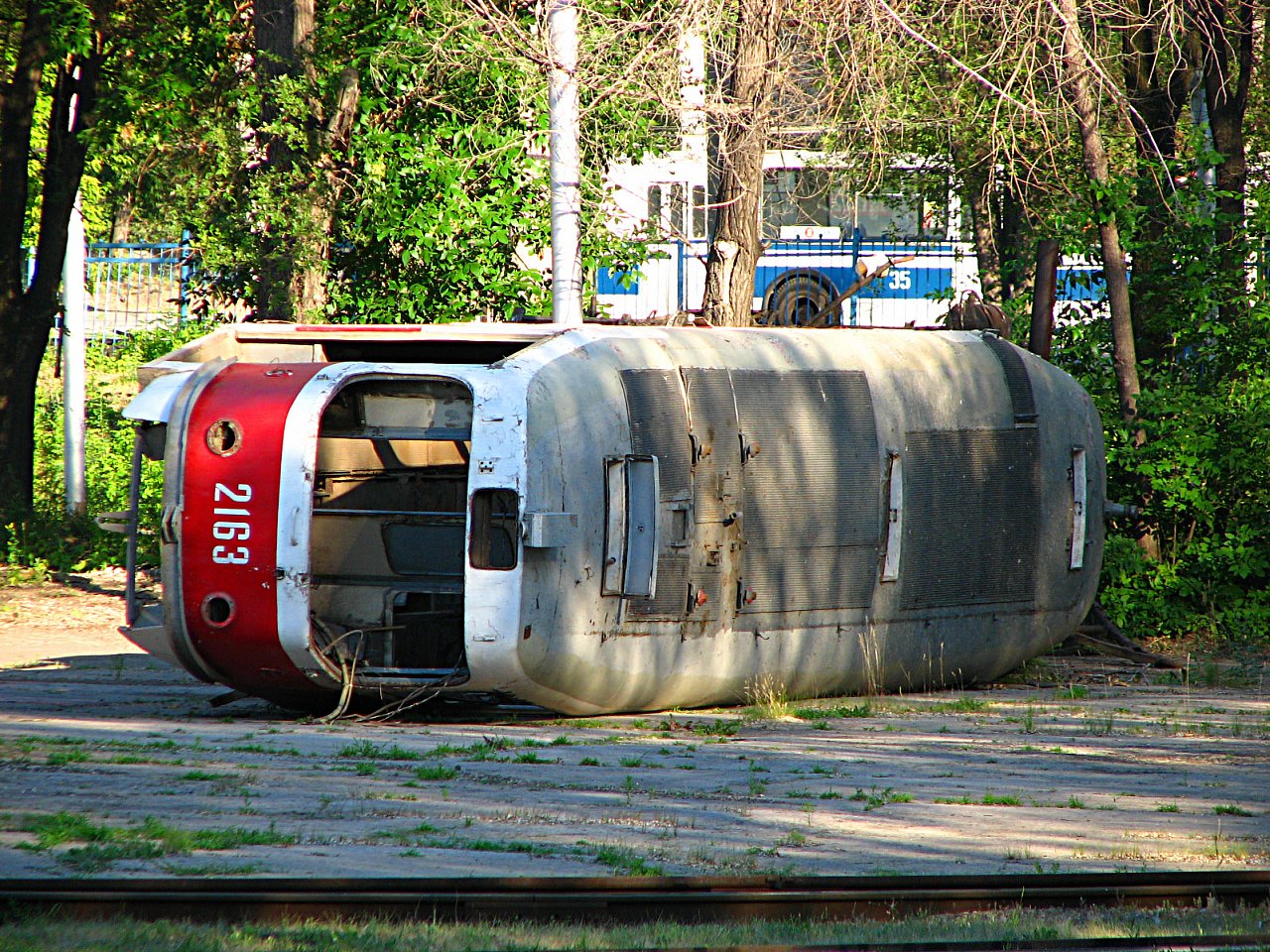 Самара, Tatra T3SU № 2163; Самара — Кировское трамвайное депо