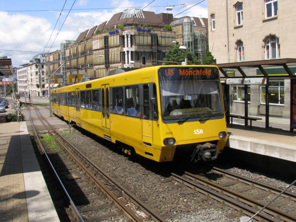 Штутгарт, Duewag DT8.5 № 3088