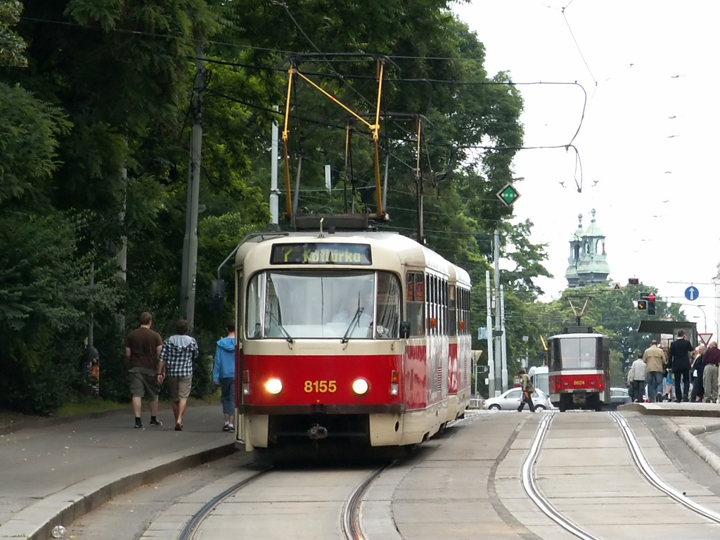 Прага, Tatra T3R.PV № 8155