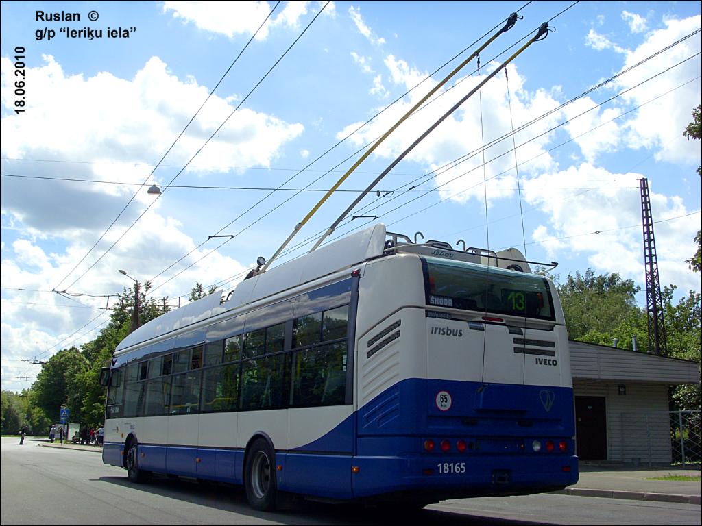 Рига, Škoda 24Tr Irisbus Citelis № 18165