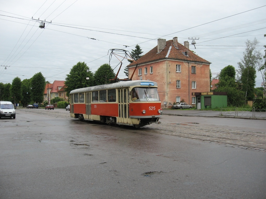 Калининград, Tatra T4D № 525