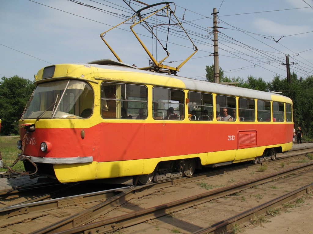 Волгоград, Tatra T3SU (двухдверная) № 2613