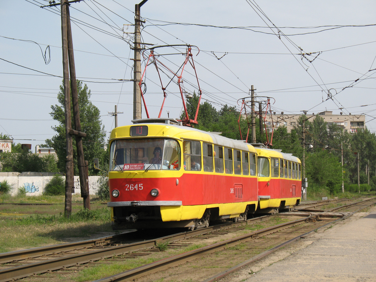 Volgograd, Tatra T3SU (2-door) č. 2645; Volgograd, Tatra T3SU (2-door) č. 2660