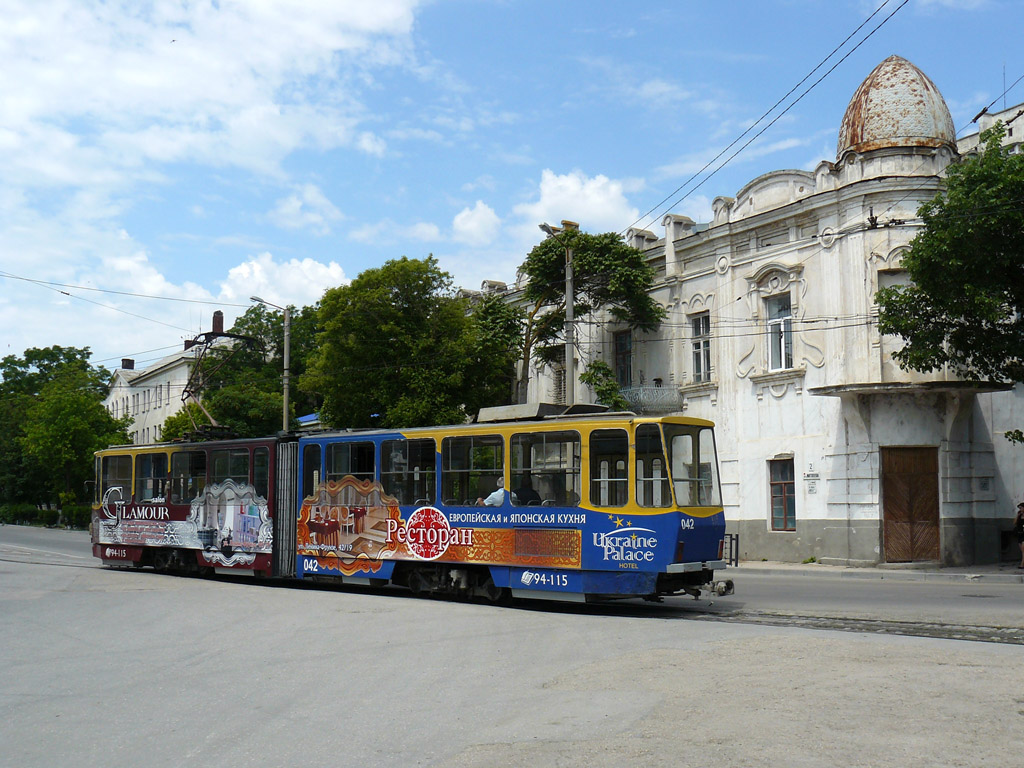 Evpatoria, Tatra KT4SU č. 042