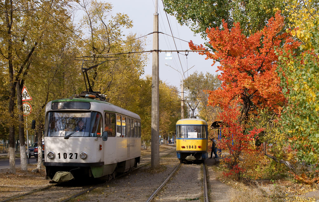Алматы, Tatra T3DC1 № 1027