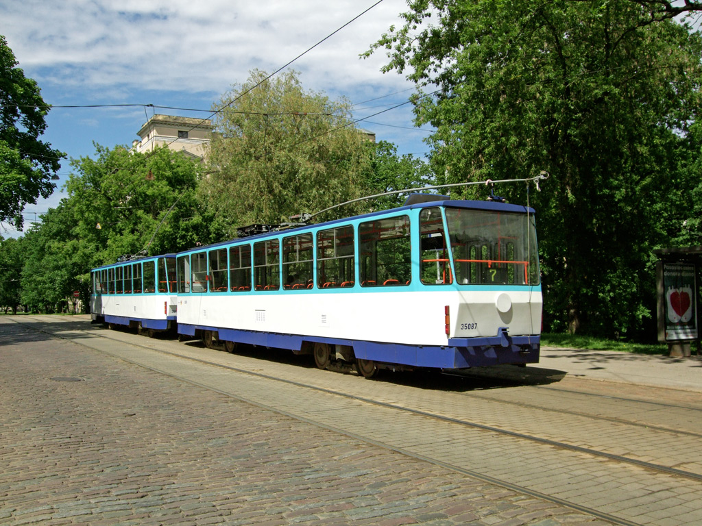 Рига, Tatra T3MR (T6B5-R) № 35087