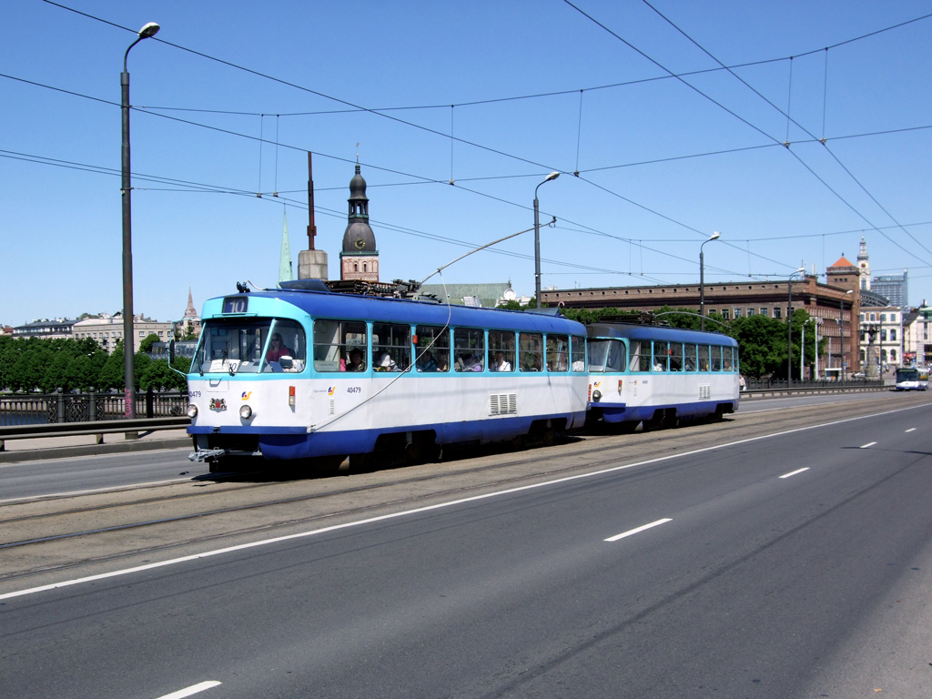 Рига, Tatra T3A № 40479