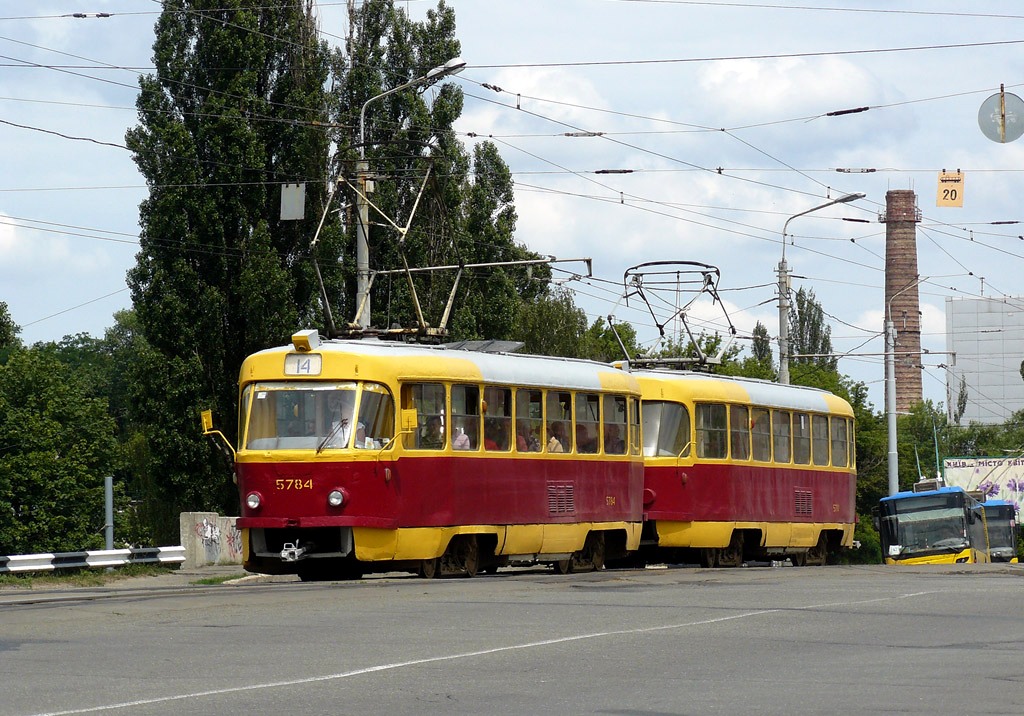 Киев, Tatra T3SU № 5784