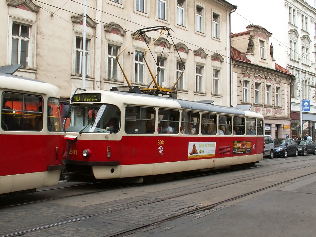 Прага, Tatra T3R.P № 8501
