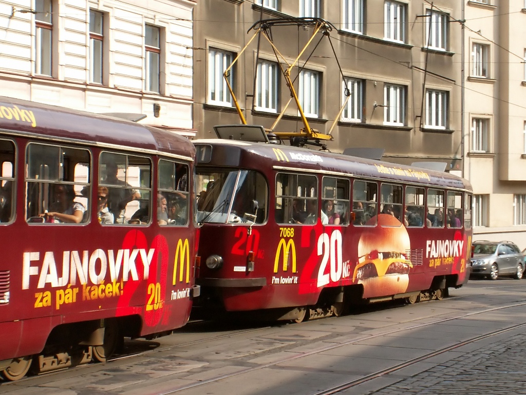 Прага, Tatra T3SUCS № 7068