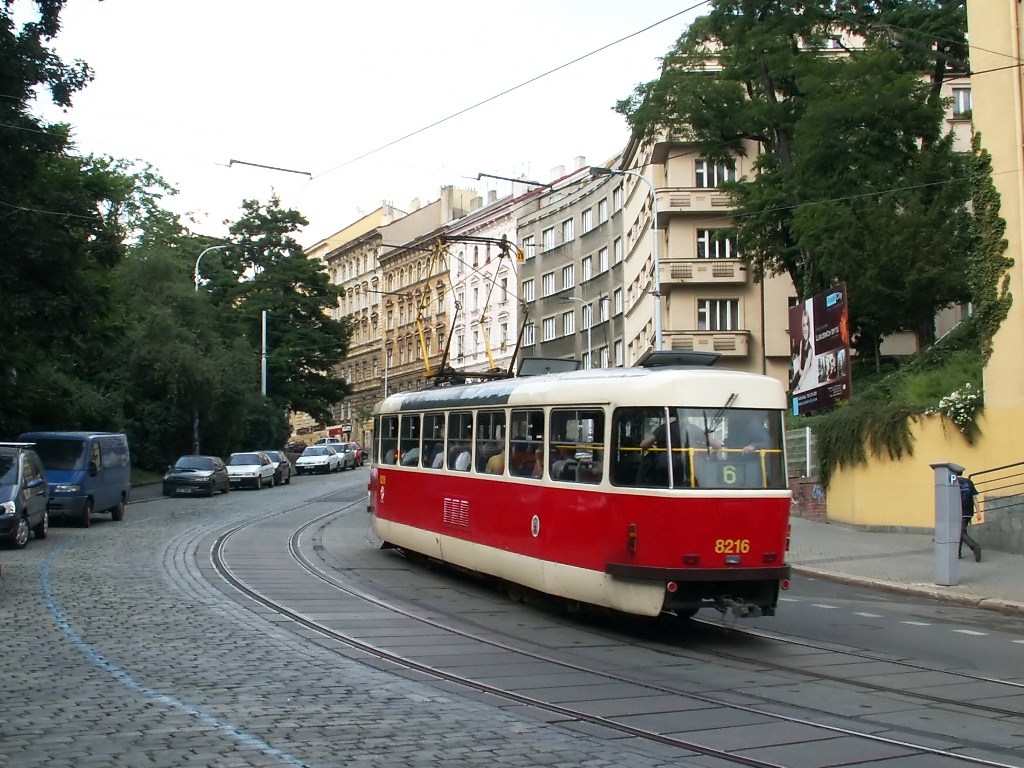 Прага, Tatra T3R.P № 8216