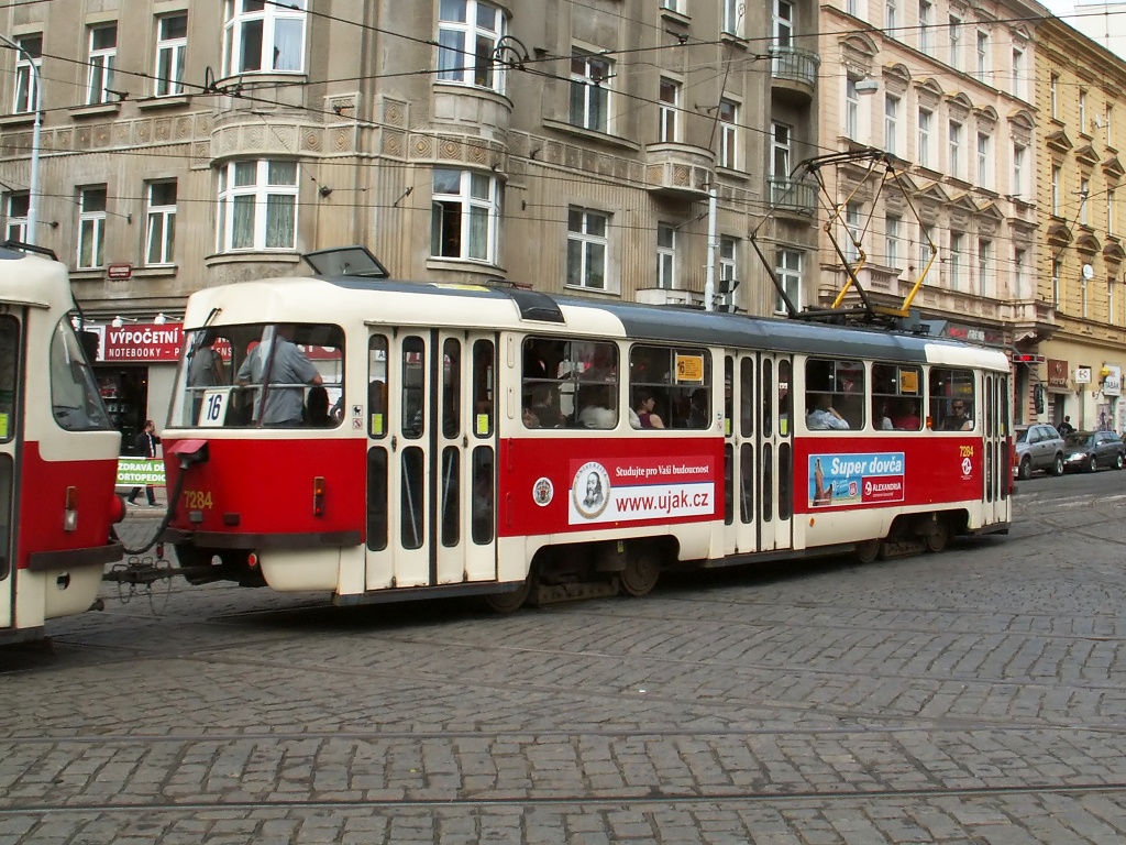 Praha, Tatra T3SUCS nr. 7284