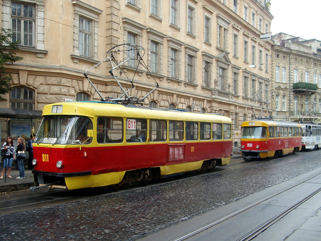 Lviv, Tatra T4SU № 811